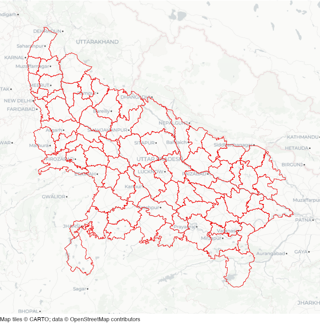 Districts of Uttar Pradesh