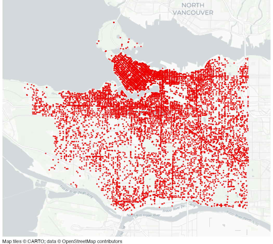 Thefts in Vancouver in 2020